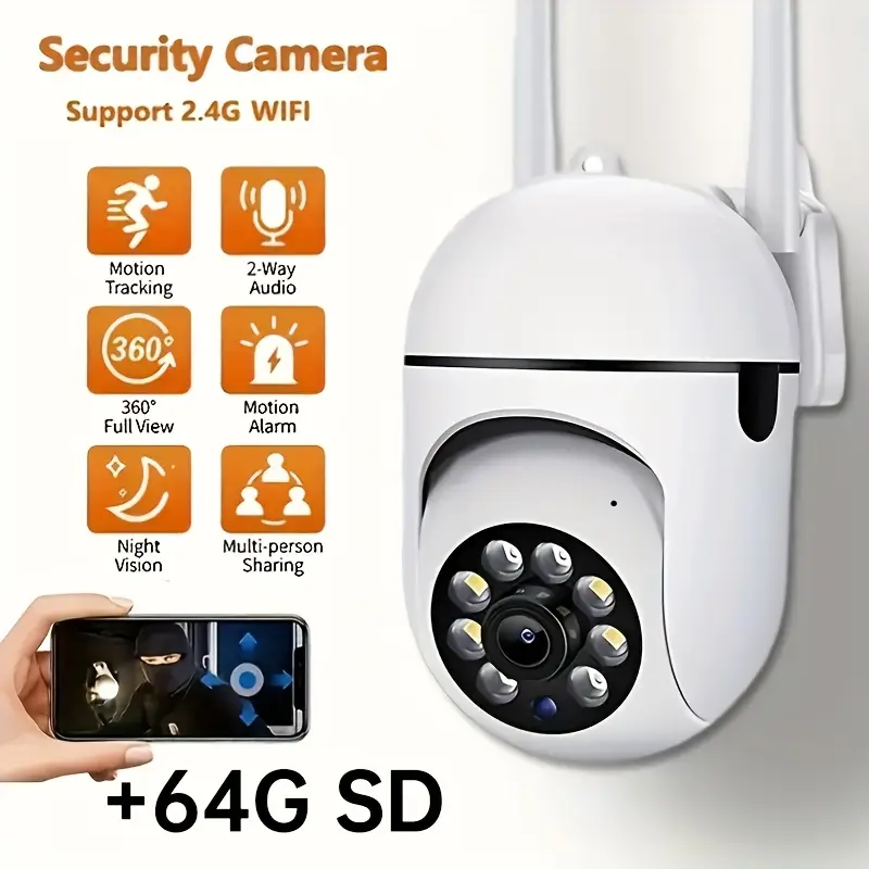 1 200w Ultra High Lens PTZ Outdoor Security Camera