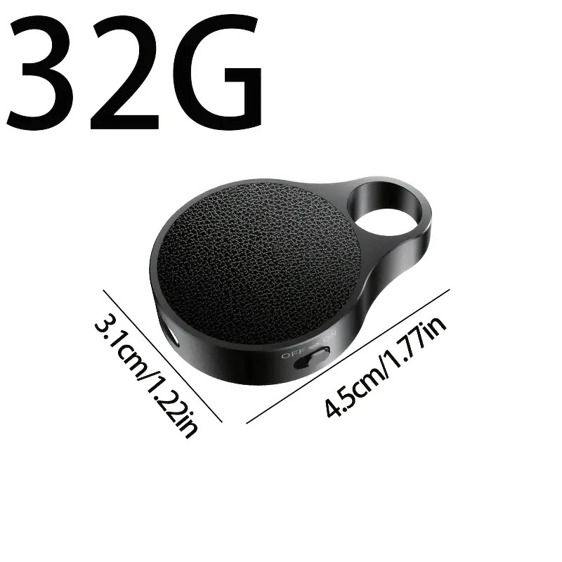 32GB Mini Voice Recorder Keychain