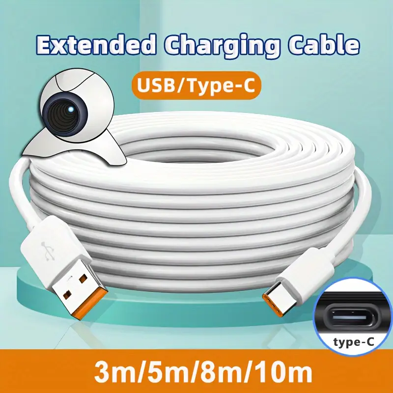 Type-C Extended Charging Cable